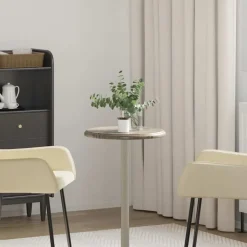 Outlet vidaXL Bordsskiva Ø40x2,5 cm marmor Grå