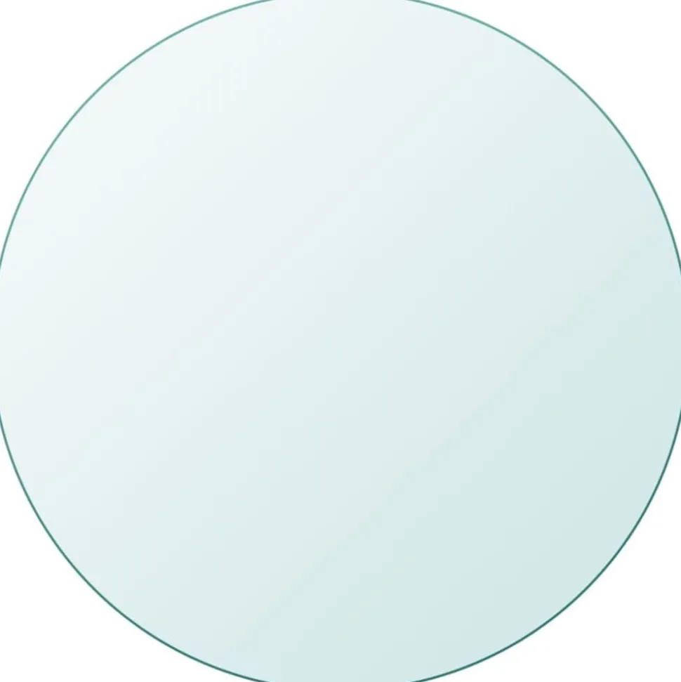 vidaXL Bordsskiva härdat glas rund 300 mm