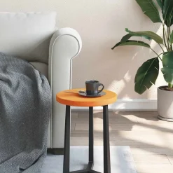 Sale vidaXL Bordsskiva rund vaxad brun Ø30x2,5 cm massiv furu Vaxbrun