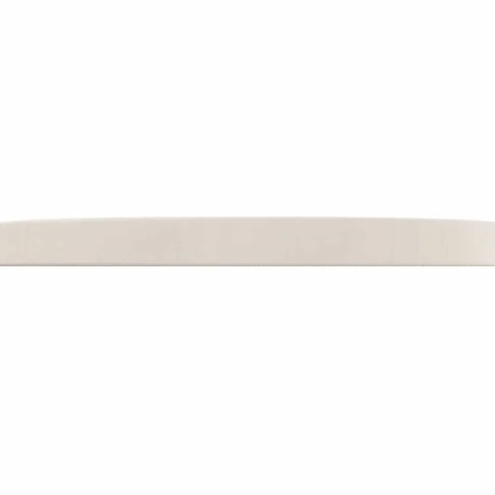 vidaXL Bordsskiva vit Ø30x2,5 cm massiv furu