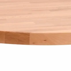 vidaXL Bordsskiva Ø30x1,5 cm rund massivt bokträ