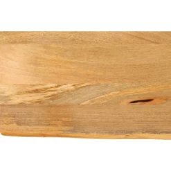New vidaXL Bordsskiva 40x20x2,5 cm levande kant massivt mangoträ Naturfärg