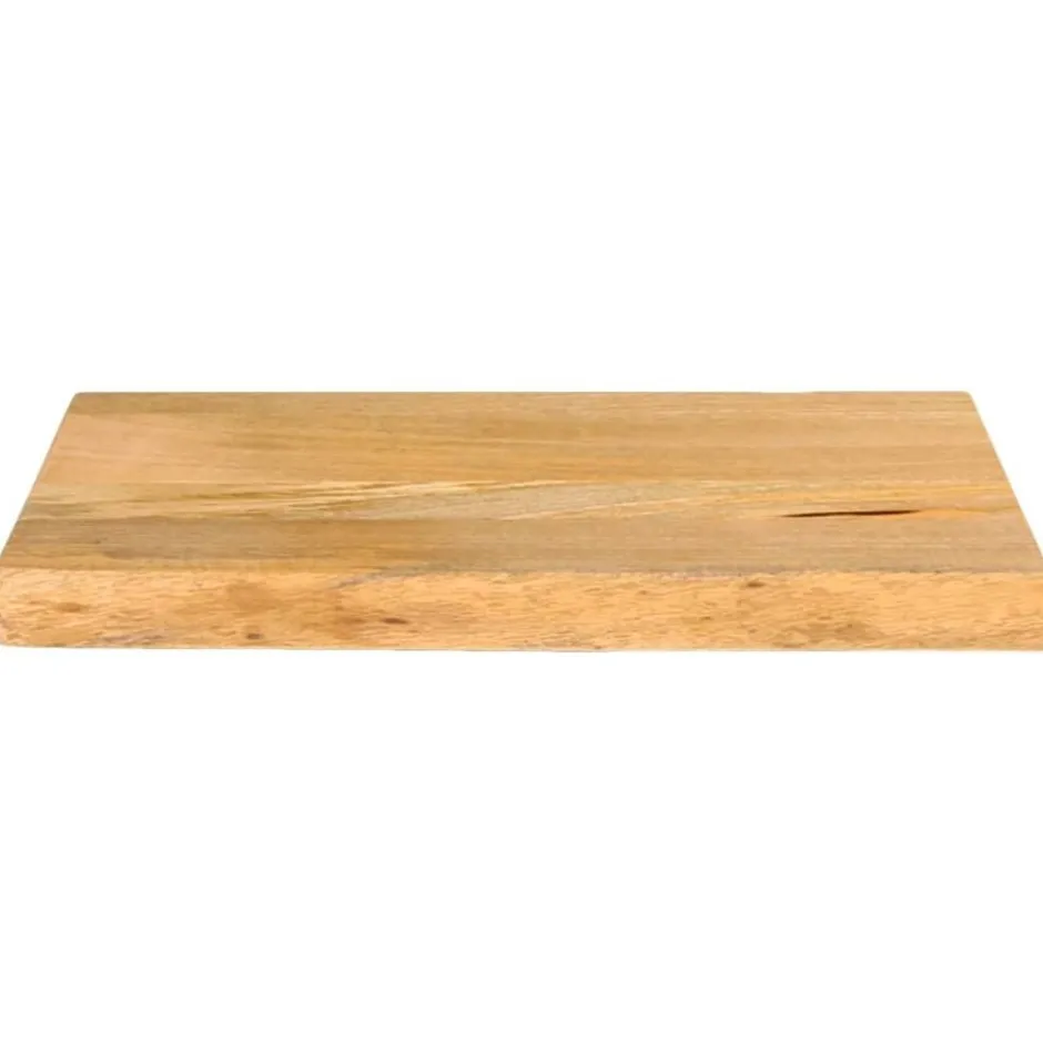 New vidaXL Bordsskiva 40x20x2,5 cm levande kant massivt mangoträ Naturfärg