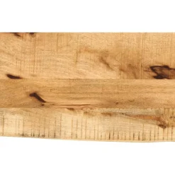 vidaXL Bordsskiva 40x20x2,5 cm levande kant massivt grovt mangoträ
