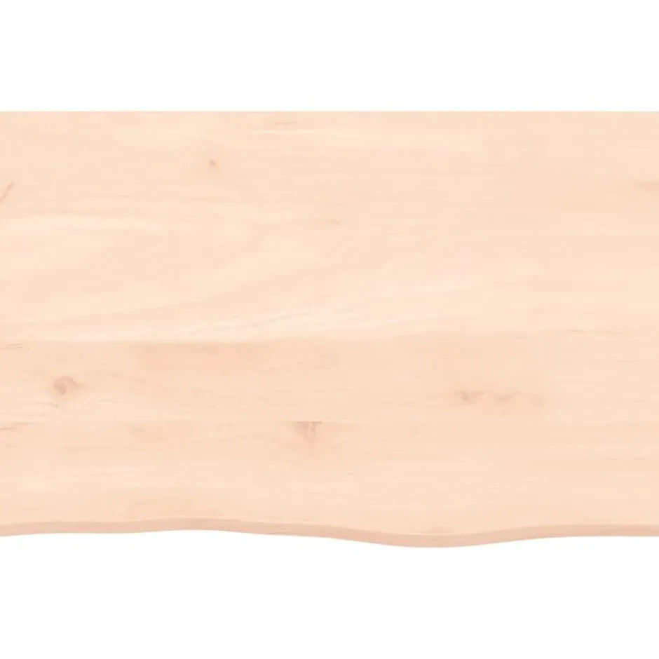 Sale vidaXL Bordsskiva 60x40x2 cm obehandlad massiv ek Naturfärg