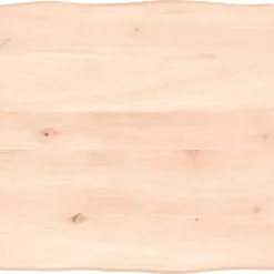New vidaXL Bordsskiva 40x40x2 cm obehandlad massiv ek levande kant Naturfärg