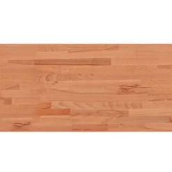 Clearance vidaXL Bordsskiva 100x50x1,5 cm rektangulär massivt bokträ Brun