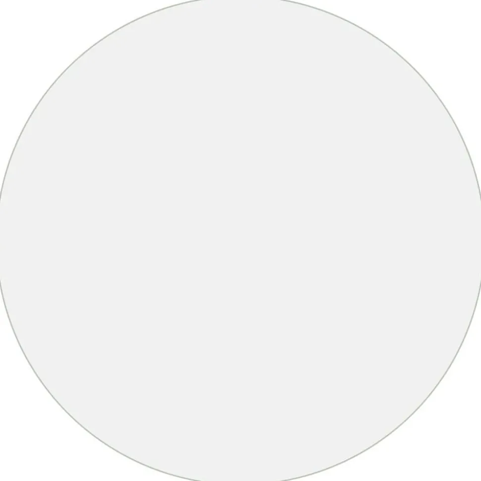 vidaXL Bordsskydd genomskinligt Ø 60 cm 1,6 mm PVC