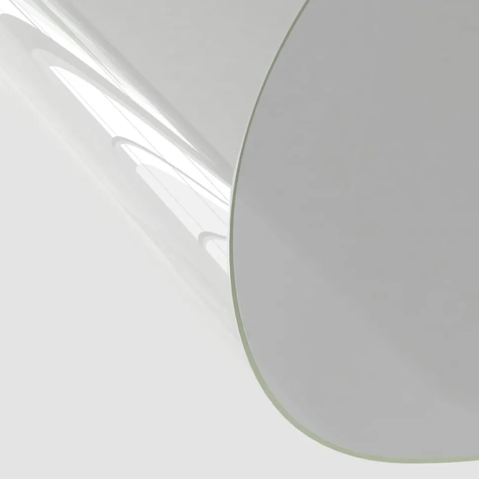 vidaXL Bordsskydd genomskinligt Ø 60 cm 1,6 mm PVC