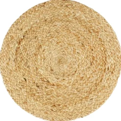 Clearance vidaXL Bordstabletter 4 st naturlig 38 cm rund jute Brun