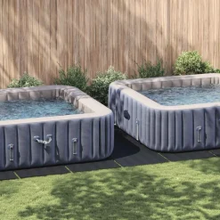 vidaXL Bottenmatta för pool Svart 999 x 500 x 0,1 cm Syntetiskt tyg