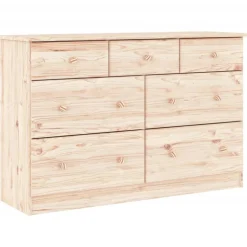vidaXL Byrå ALTA 112x35x73 cm massiv furu