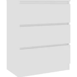 New vidaXL Byrå 60x35x76 cm konstruerat trä Vit