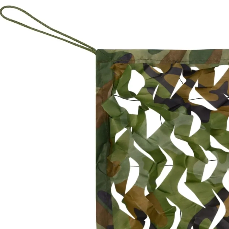 vidaXL Camouflagenät med förvaringsväska 1,5x10 m