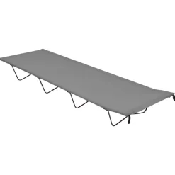 vidaXL Campingsäng 180x60x19 cm oxfordtyg och stål grå