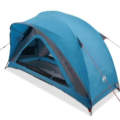 Hot vidaXL Campingtält 1 person vattentätt Blå