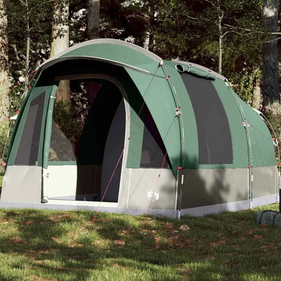 Sale vidaXL Campingtält tunnel 3 personer vattentätt Grön