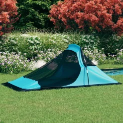 Clearance vidaXL Campingtält 317x240x100 cm Blå