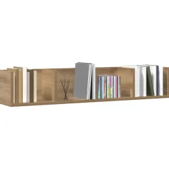 Outlet vidaXL CD-hylla 100x18x18 cm konstruerat trä artisan ek