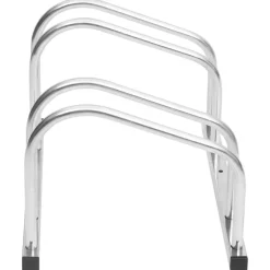 Sale vidaXL Cykelställ För 2 cyklar galvaniserat stål Silver