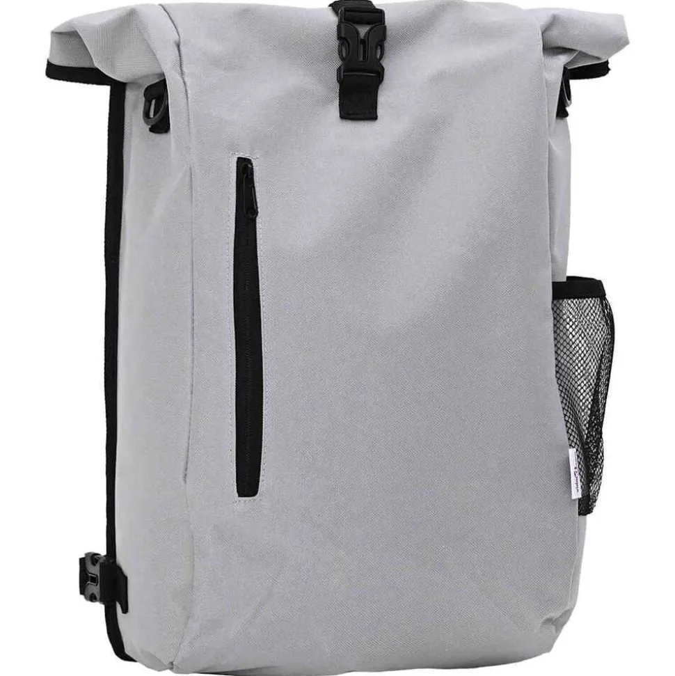vidaXL Cykelväska Grå 31 x 13 x 58 cm Polyester