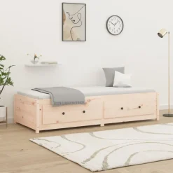 vidaXL Dagbädd utan madrass 80x200 cm massiv furu