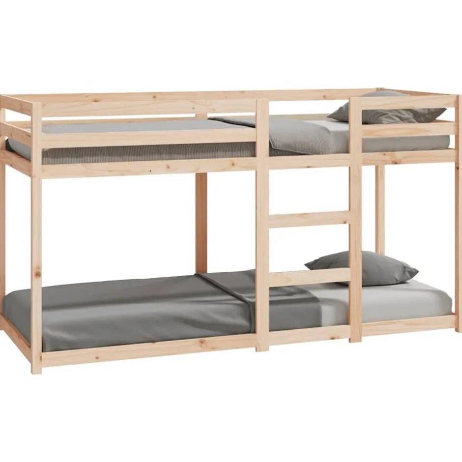New vidaXL Dagbädd 80x200 cm massiv furu Naturfärg