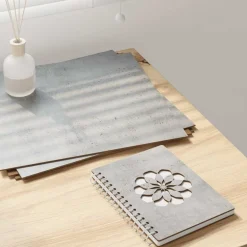 Online vidaXL Dekorpaneler 12 pcs 30 x 30 x 0.27 cm Konstruerat trä Betonggrå