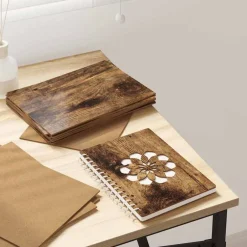 Sale vidaXL Dekorpaneler 50 pcs Rökt ek 21 x 30 x 0,27 cm Konstruerat trä Rökfärgad ek