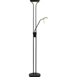 vidaXL Dimbar golvlampa LED 23 W
