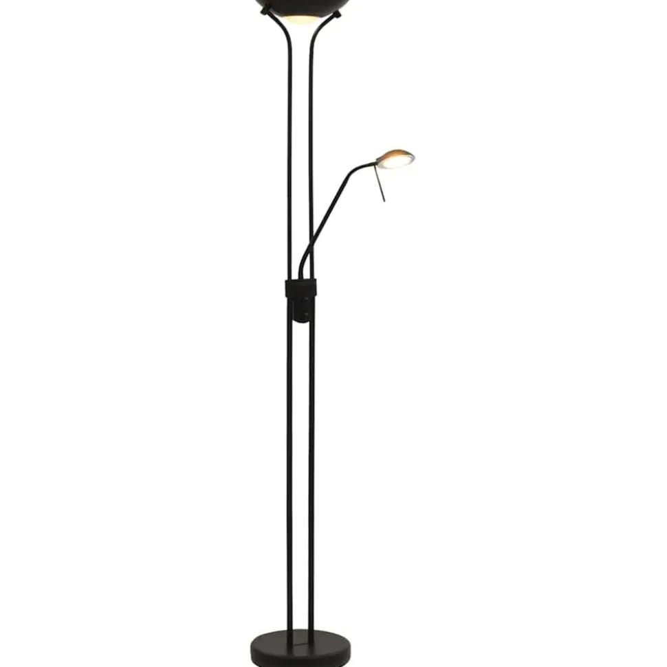 vidaXL Dimbar golvlampa LED 23 W