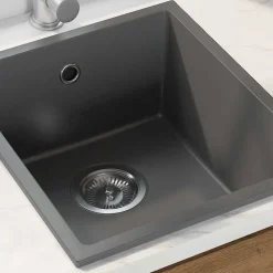 vidaXL Diskho Grå 38 x 44 x 20 cm Granit