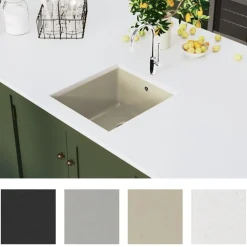 vidaXL Diskho granit enkel beige