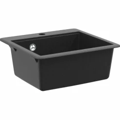 New vidaXL Diskho 470 x 440 mm Granit Svart