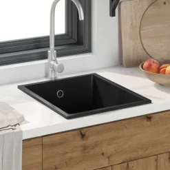 Best vidaXL Diskho 38 x 44 x 20 cm Granit Svart