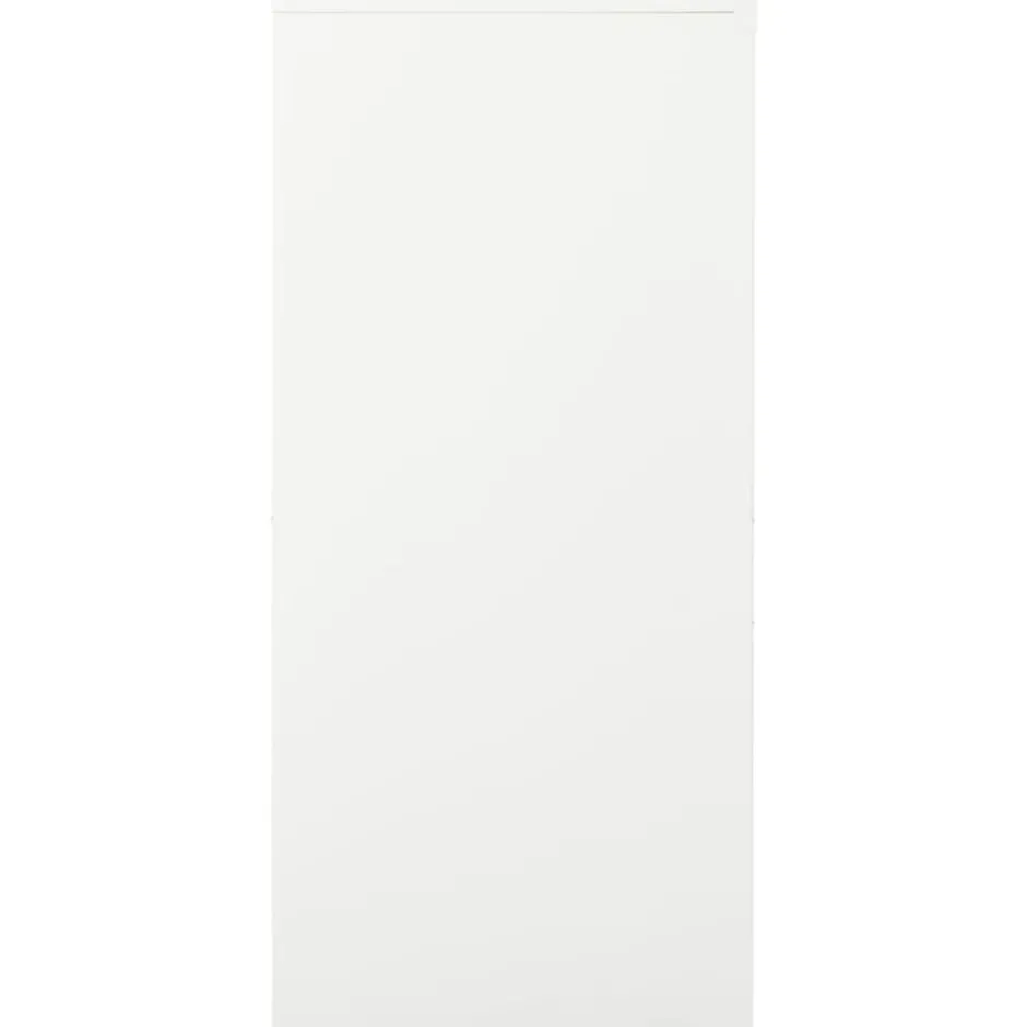 Sale vidaXL Dokumentskåp med skjutdörr 90x40x90 cm stål Vit