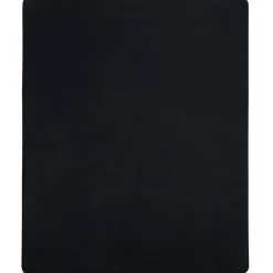 Outlet vidaXL Dra-på-lakan jersey 90x200 cm bomull Svart