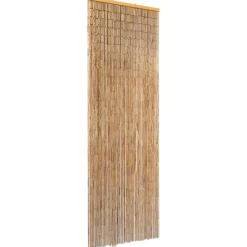 vidaXL Dörrdraperi i bambu 56x185 cm