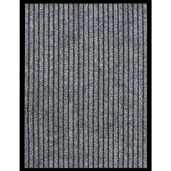 Sale vidaXL Dörrmatta randig 40x60 cm Grå