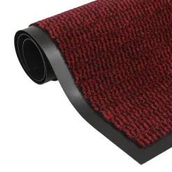 vidaXL Dörrmatta rektangulär tuftad röd 40x60 cm
