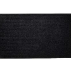 vidaXL Dörrmatta svart 90 x 60 cm PVC