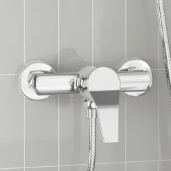 vidaXL Duschblandare Krom G 1 / 2 tum Mässing