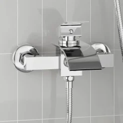vidaXL Duschblandare Krom G 1 / 2 tum