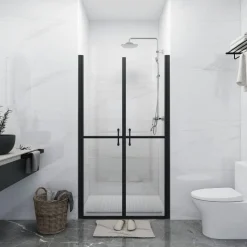 vidaXL Duschdörr klar ESG (68-71)x190 cm