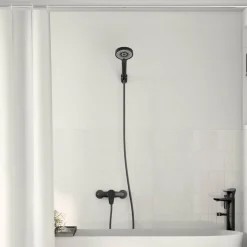 Best vidaXL Duschhuvud Set G 1 / 2 tum Svart
