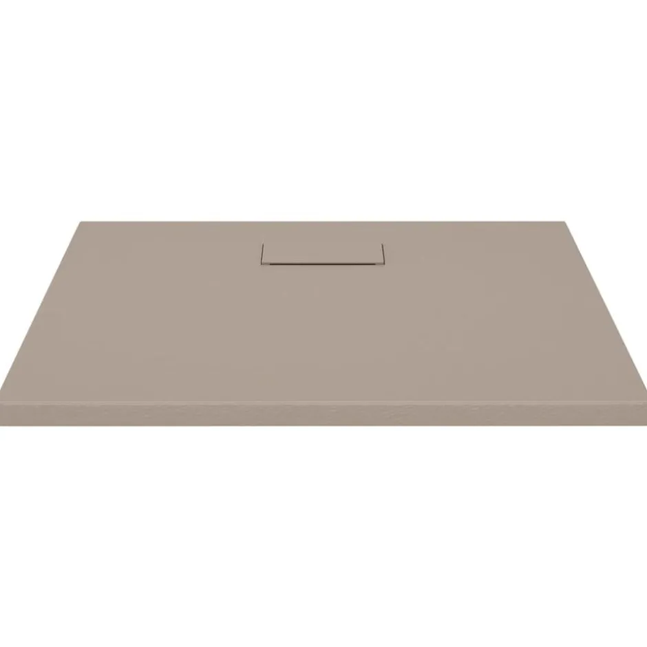 Discount vidaXL Duschkar SMC 80x80 cm Brun