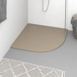 New vidaXL Duschkar SMC 90x90 cm Brun