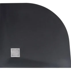 New vidaXL Duschkar SMC 90x90 cm Svart