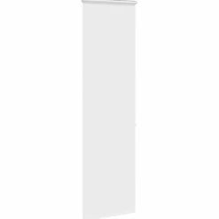 New vidaXL Duschrullgardin med kassett 60x240 cm tyg bredd 56 cm Vit