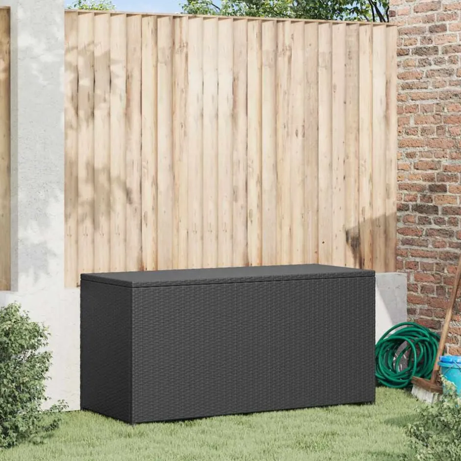 Online vidaXL Dynbox 120x50x60 cm konstrotting Svart